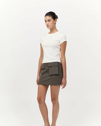 Organic Cotton Baby Tee | White