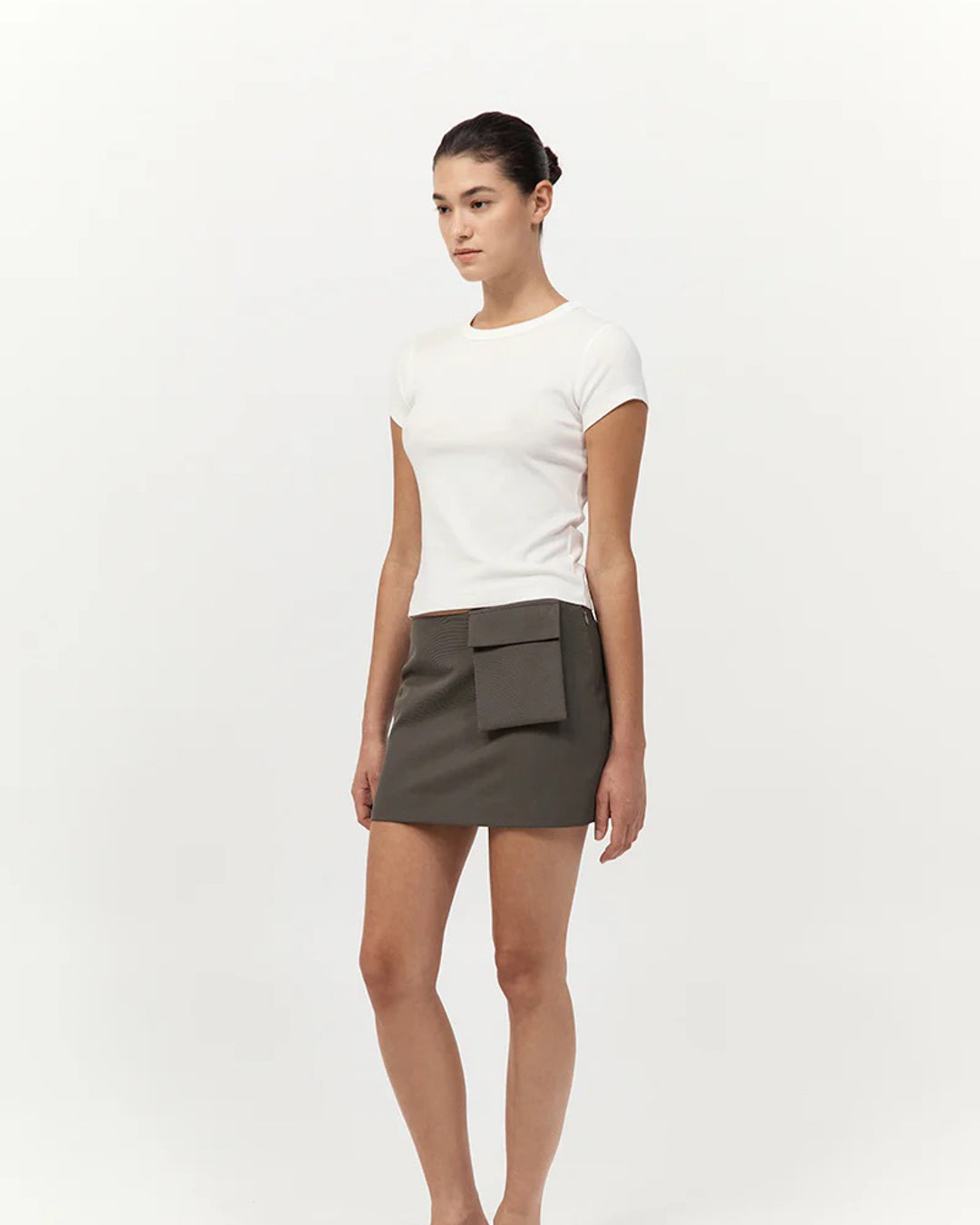 Organic Cotton Baby Tee | White