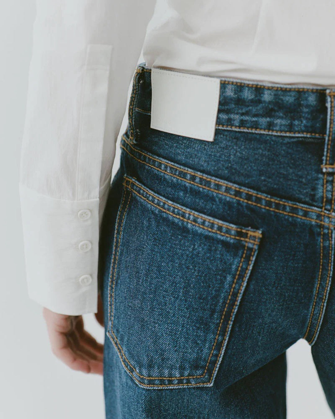 90s Low Rise Jeans | Dark Indigo