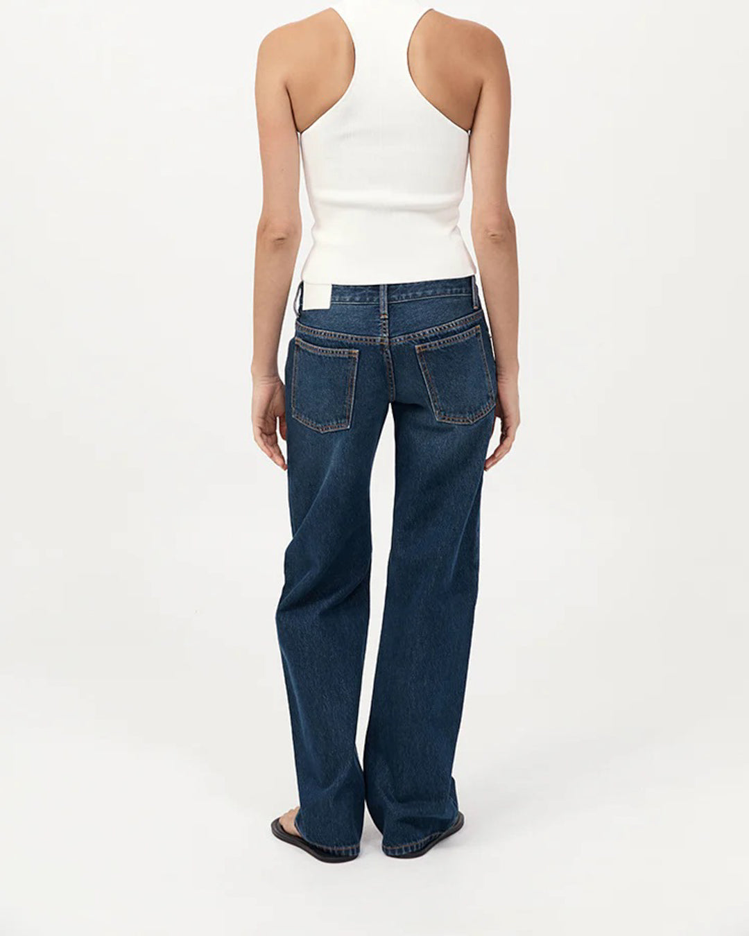 90s Low Rise Jeans | Dark Indigo