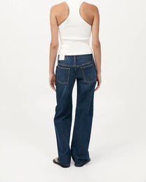 90s Low Rise Jeans | Dark Indigo