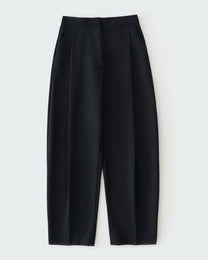 Vai Tropical Wool Pant | Darkest Navy