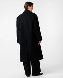 Diall Double Breasted Coat | Black