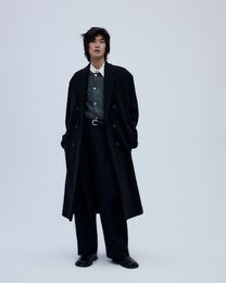 Diall Double Breasted Coat | Black