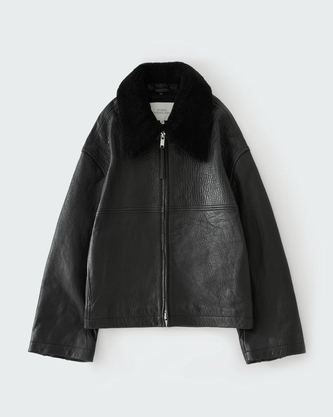 Erie Leather Jacket | Black