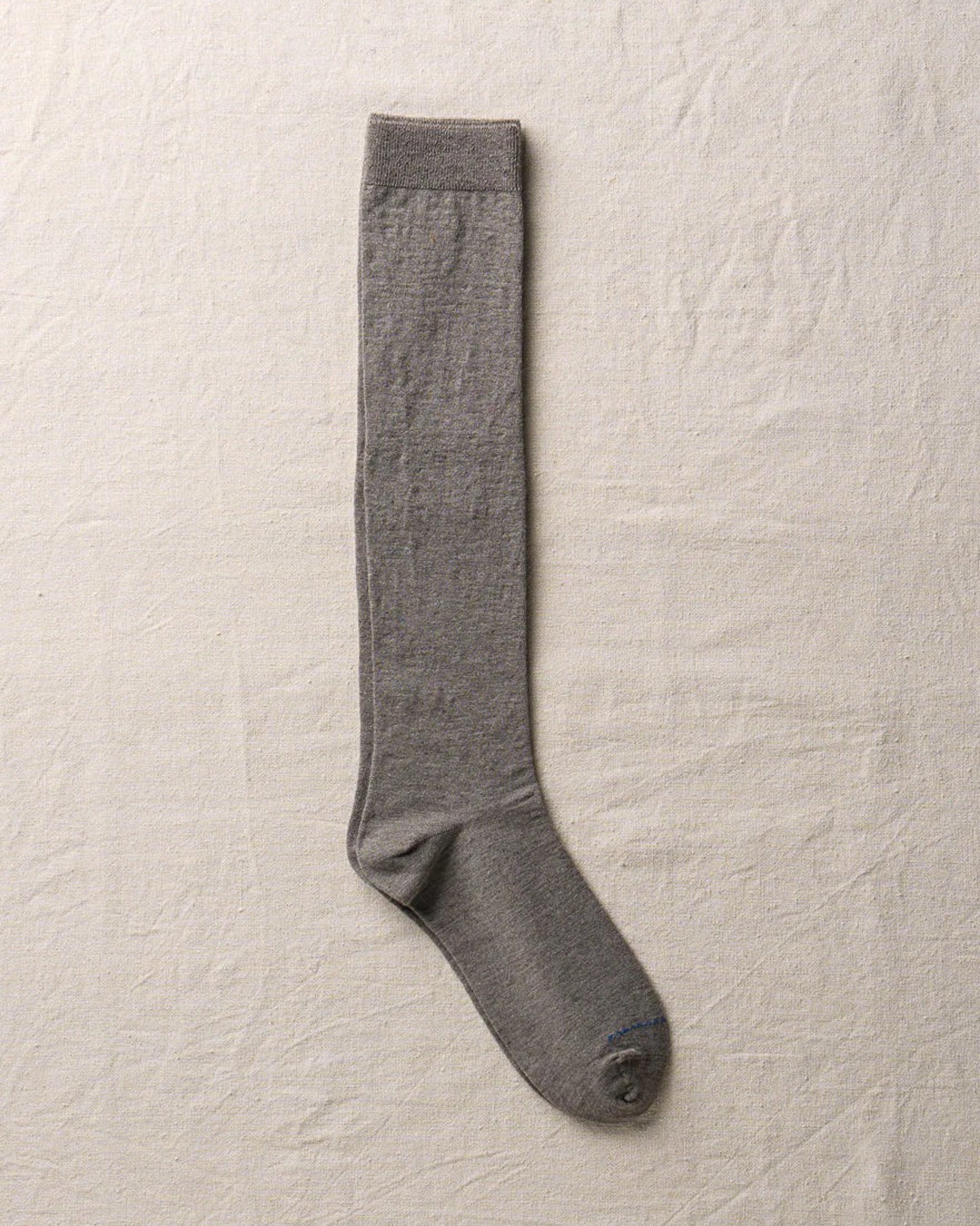 Organic Cotton Yak Knee Socks | Dark Grey