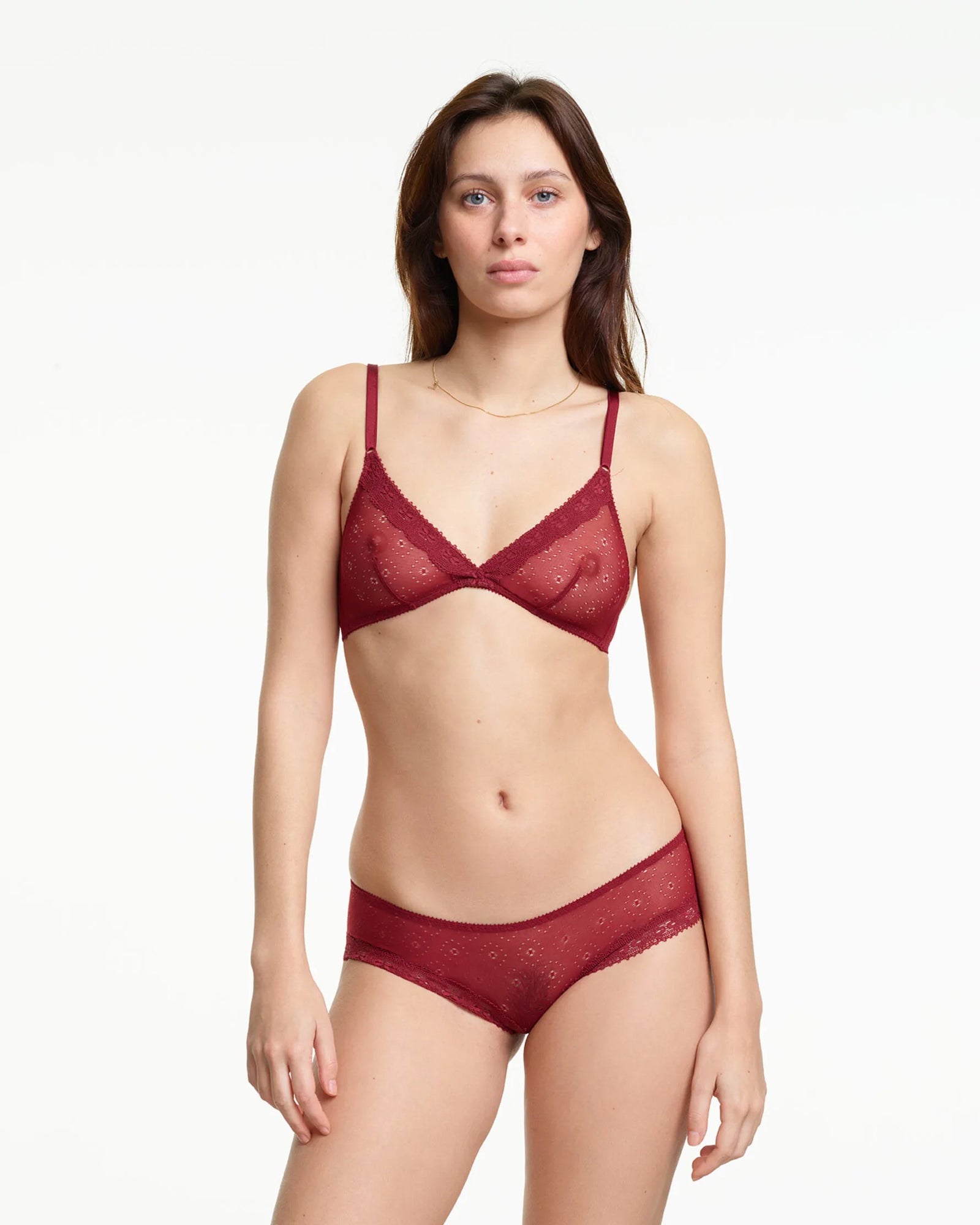 Alexandra Soft Bra | Burgundy