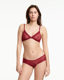 Alexandra Soft Bra | Burgundy