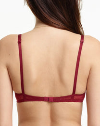Alexandra Soft Bra | Burgundy