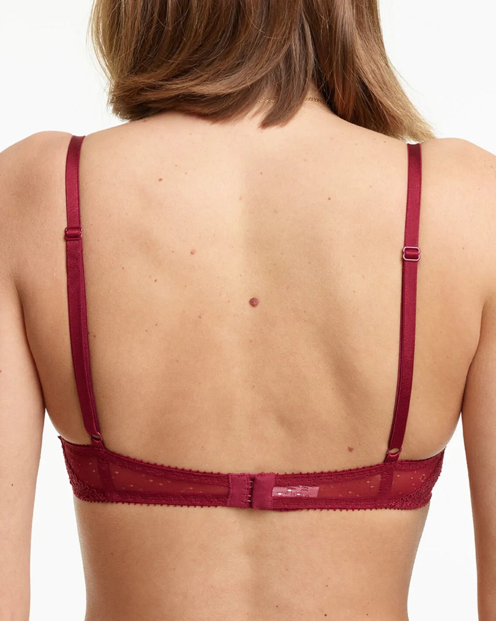 Alexandra Wired Bra | Burgundy