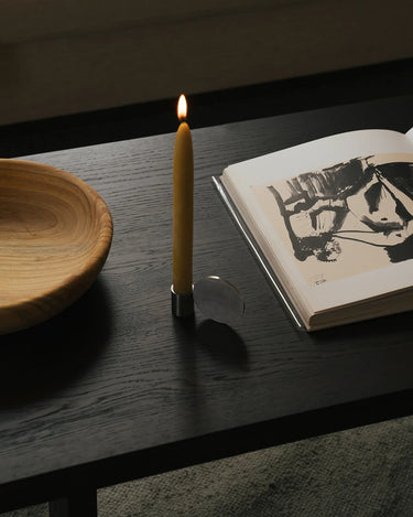Fundament Candle Holder | Stainless Steel | Form 3