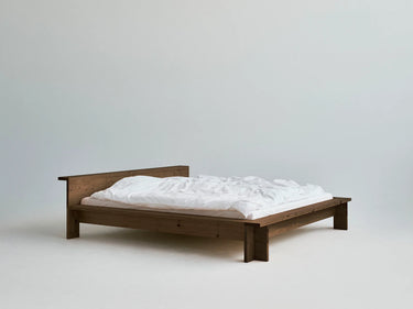 Hem Bed Frame | Smoked Red Oak