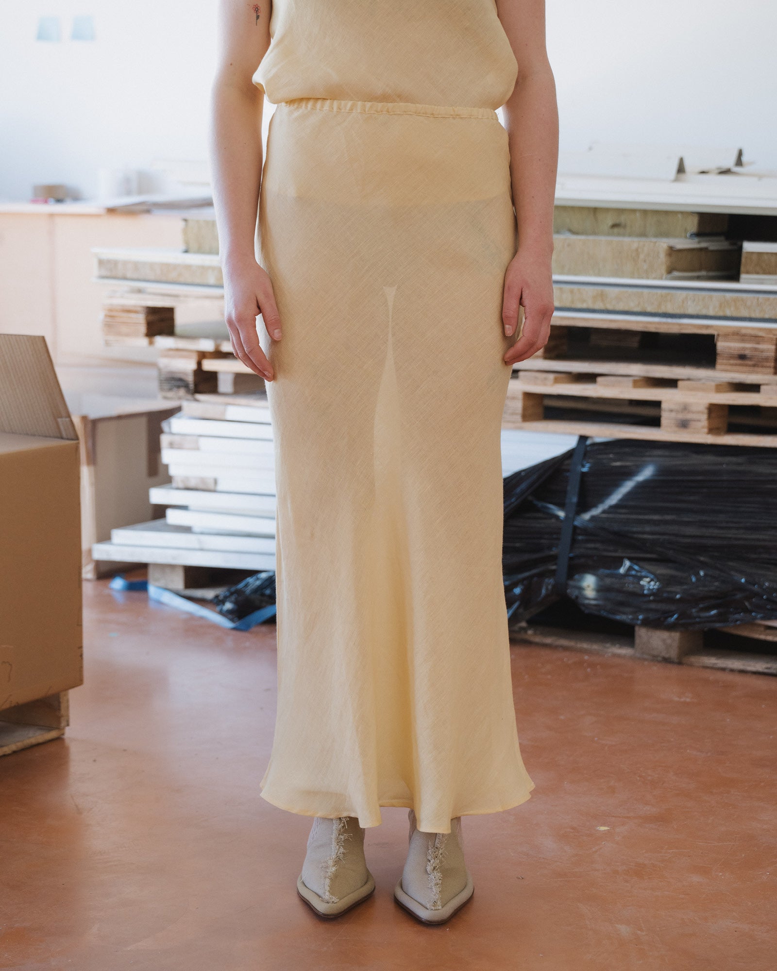 Dydine Skirt | Ana Yellow