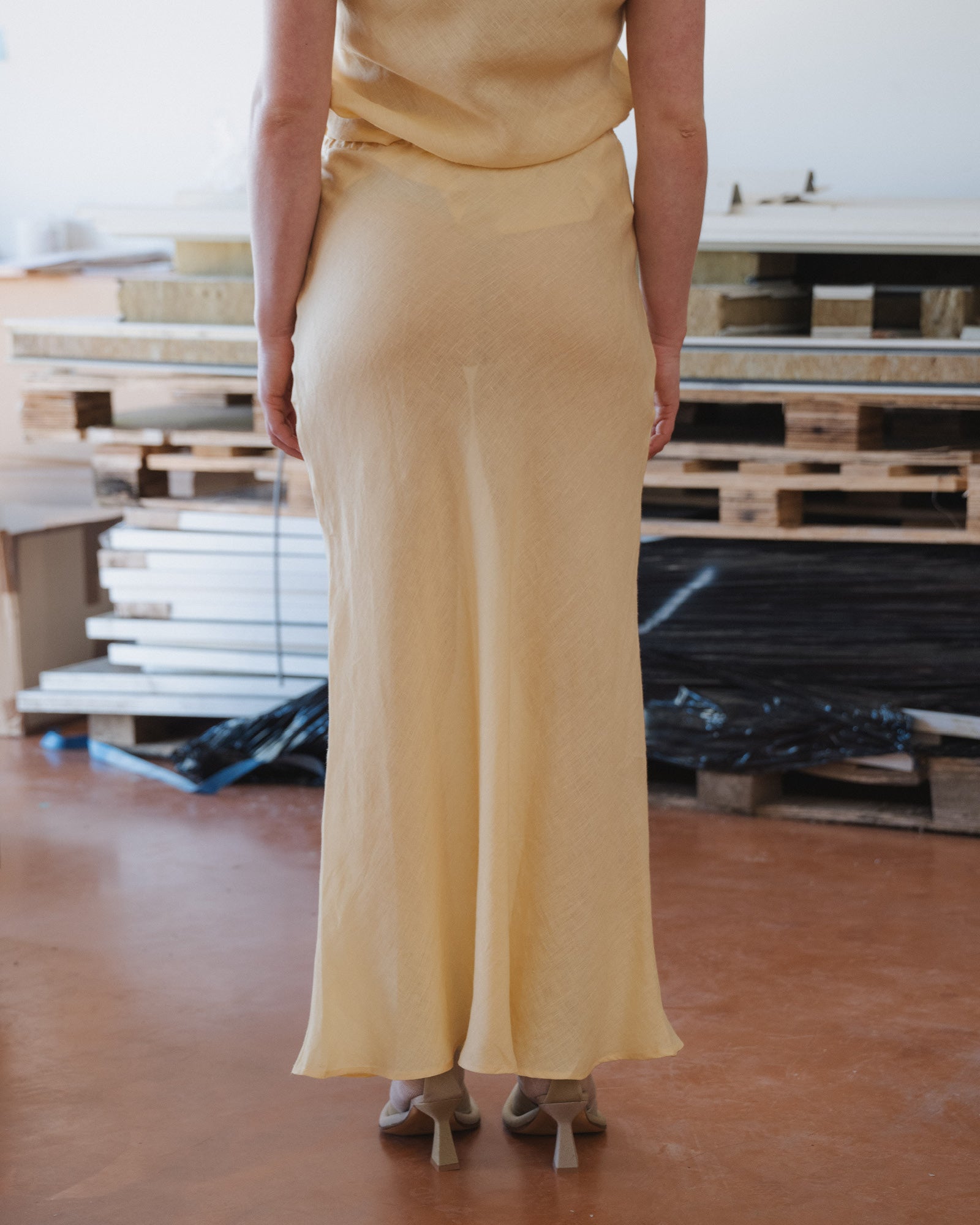 Dydine Skirt | Ana Yellow