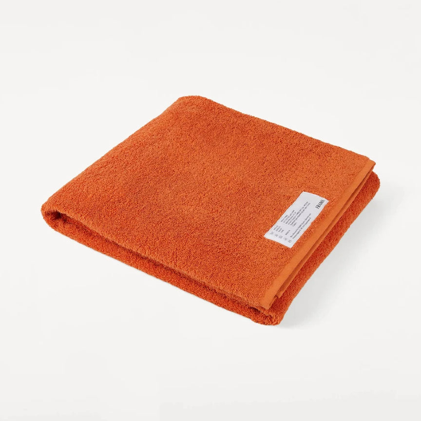 Heavy Towel | Burnt Orange | Bath Sheet