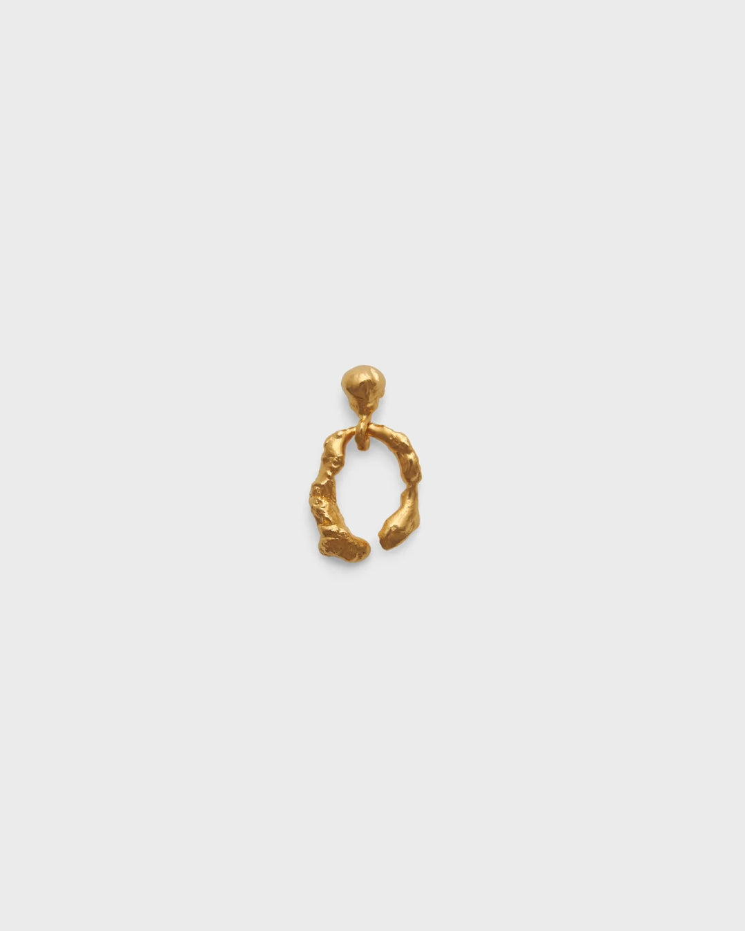 Coral Earring | Gold
