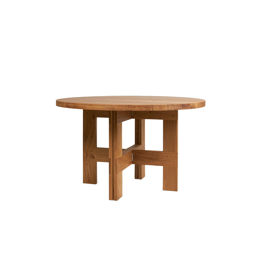 Farmhouse Table | Natural Oak | Round | Ø120