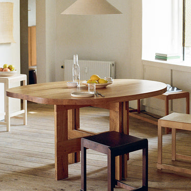 Køb Frama Low Stool 01 Dark Wood online her | RAASTED
