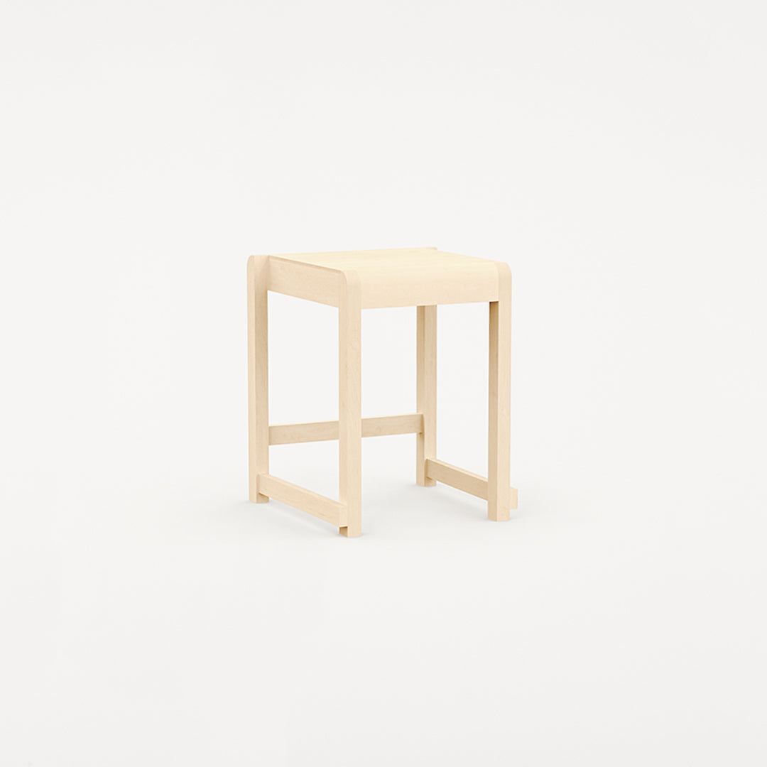Køb Frama Low Stool 01 Natural Wood online her | RAASTED
