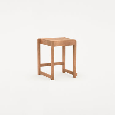 Køb Frama Low Stool 01 Warm Brown Wood online her | RAASTED
