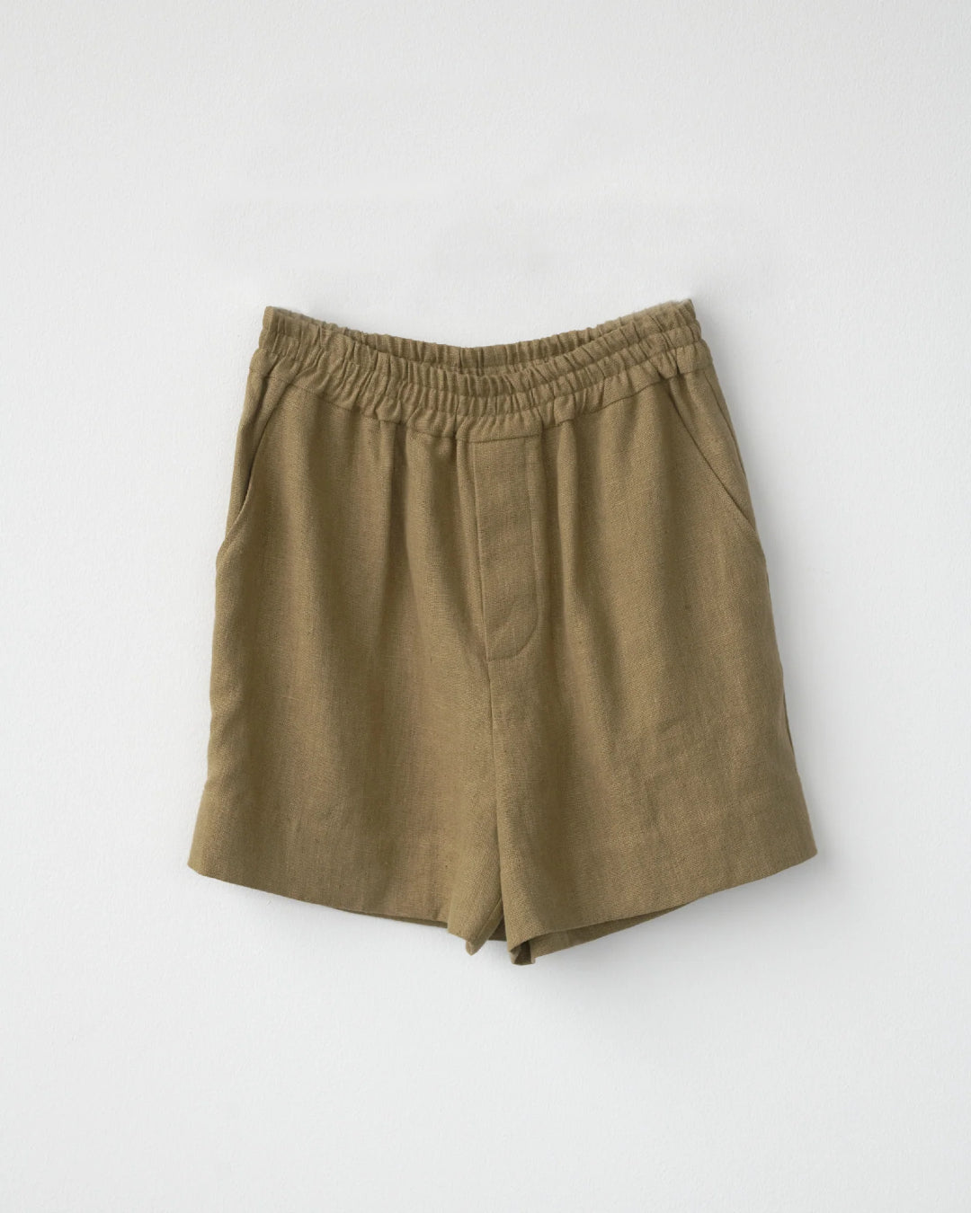 Linen Shorts | Loden