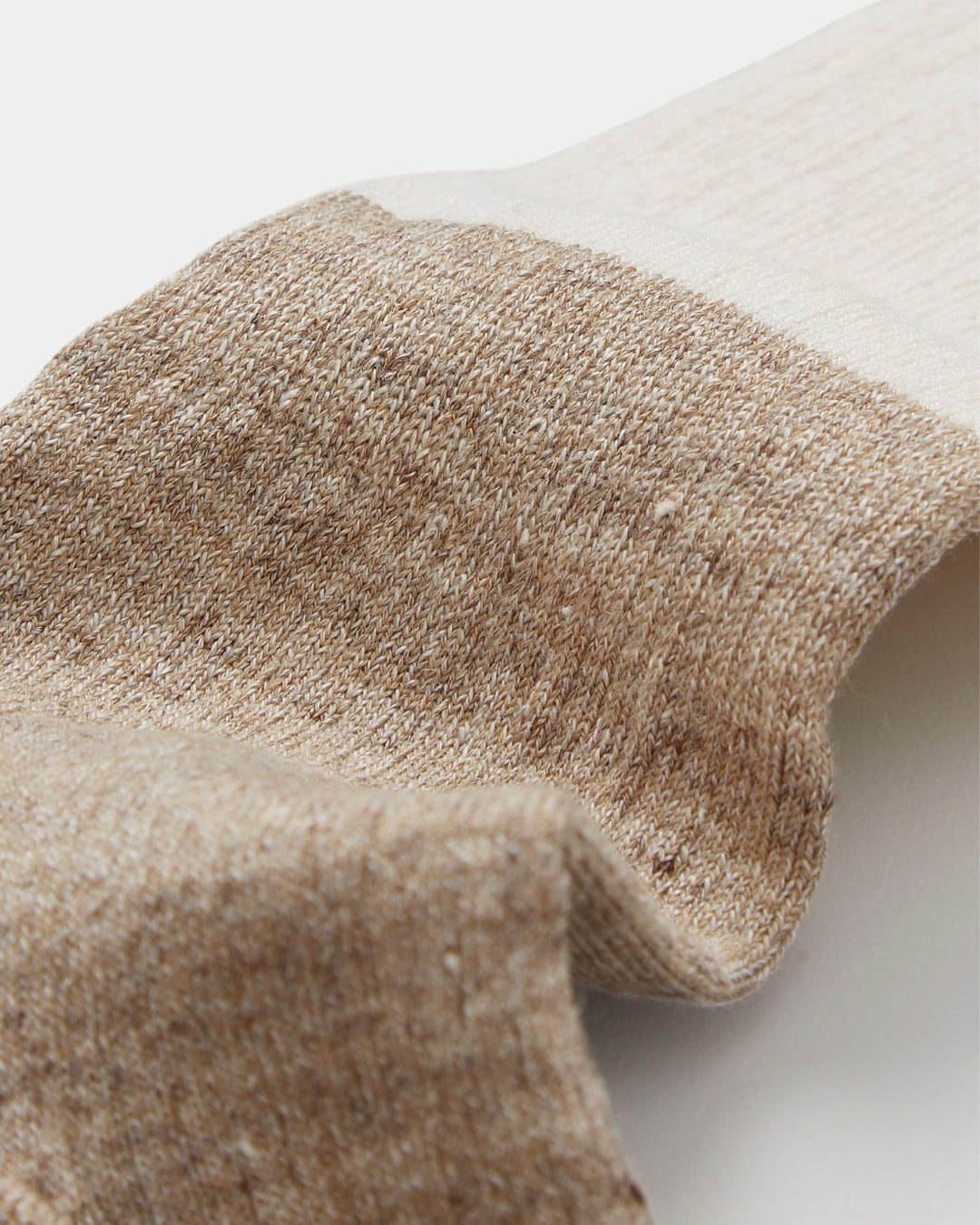 Linen Rib Socks | Mix Linen