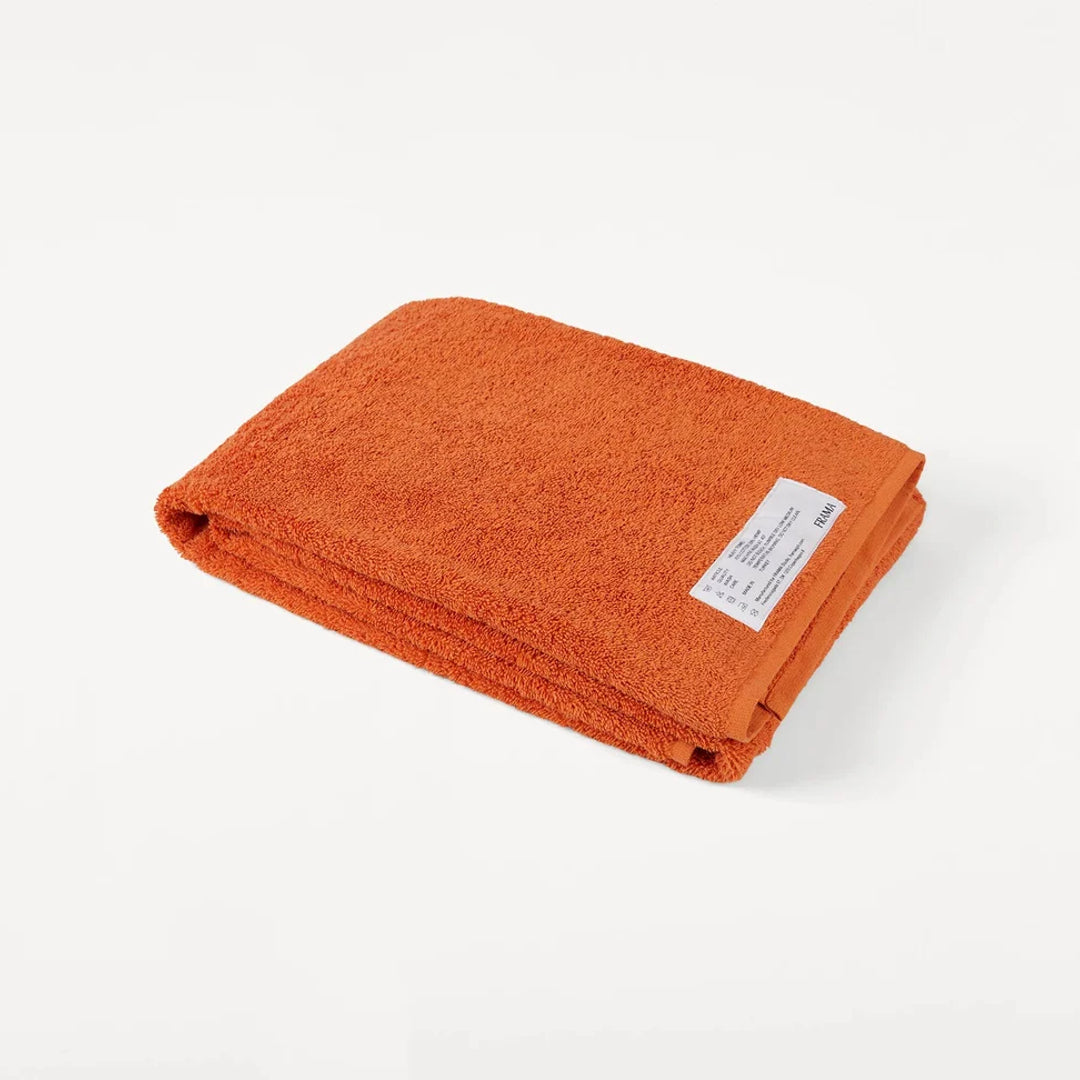Heavy Towel | Burnt Orange | Bath Towel