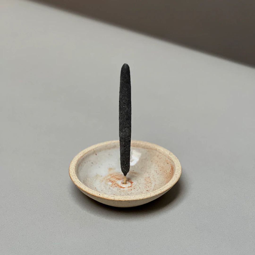 Stoneware Incense Holder | Shino