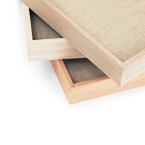 Pinboard w. Linen Canvas | Medium | Oak
