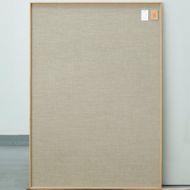 Pinboard w. Linen Canvas | Small | Oak