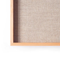 Pinboard w. Linen Canvas | Medium | Oak